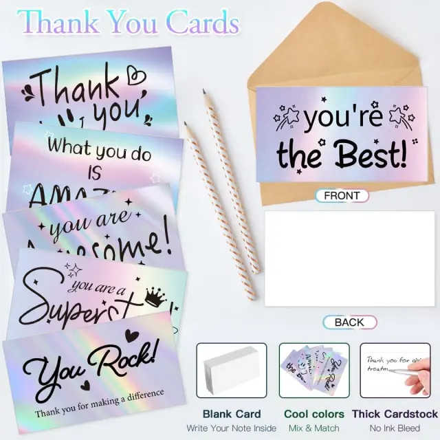 Grad Thank You Cards– Inspirational Card Bulk Motivational Card Appreciation Greeting Card | Richpack Wholesale - grad thank you cards 3