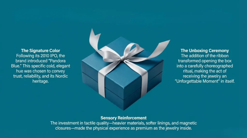 pandora blue signature color unboxing ceremony