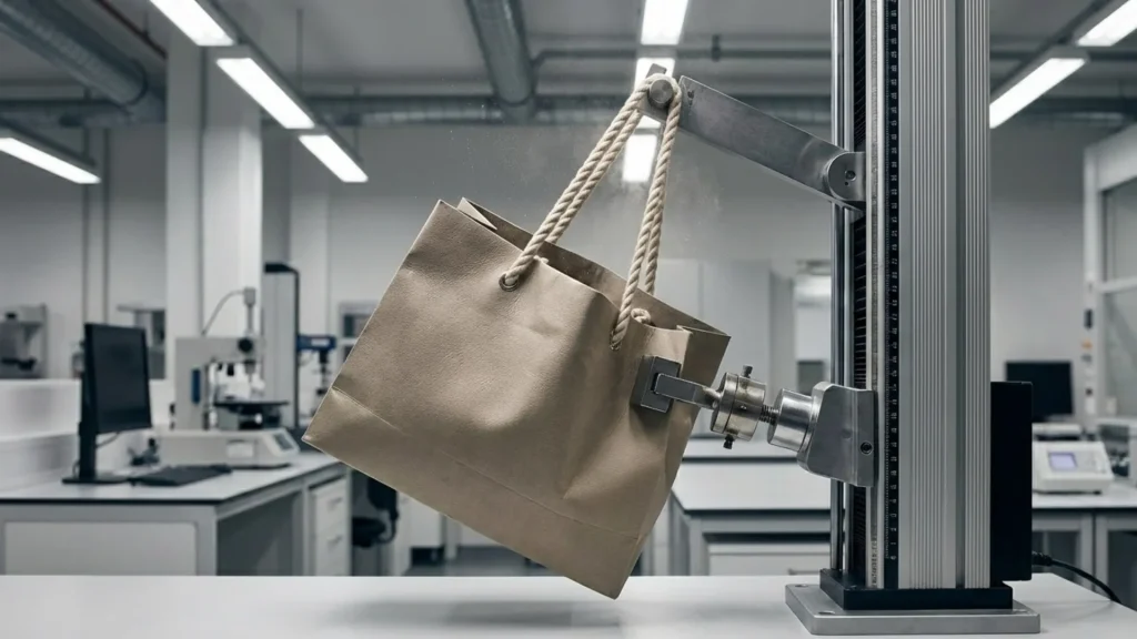 paper bag tensile strength test
