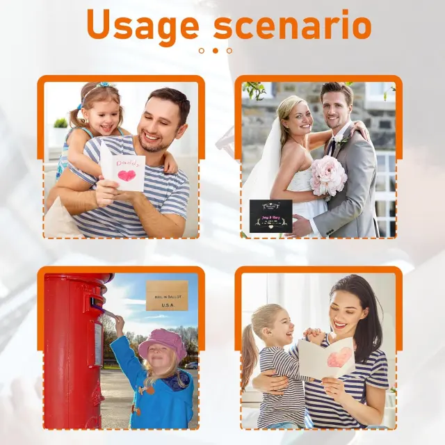 Thank You Business Cards | Black Thank You Cards and Envelopes 5 x 7 Blank Printable | Richpack Wholesale - thank you business cards​ 5