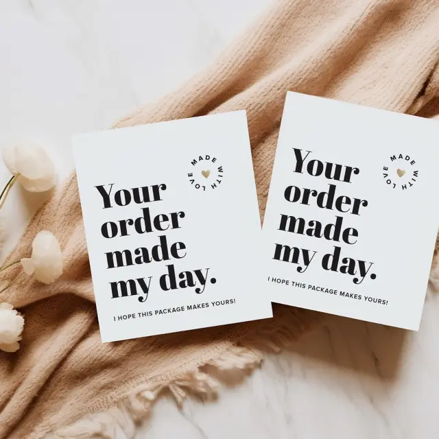 Thank you Cards Messages | Essential Packaging Supplies & Must-Haves for Customer Appreciation | Richpack Wholesale Bulk - thank you cards messages​ 2