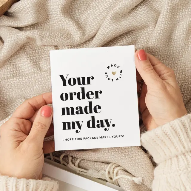 Thank you Cards Messages | Essential Packaging Supplies & Must-Haves for Customer Appreciation | Richpack Wholesale Bulk - thank you cards messages​