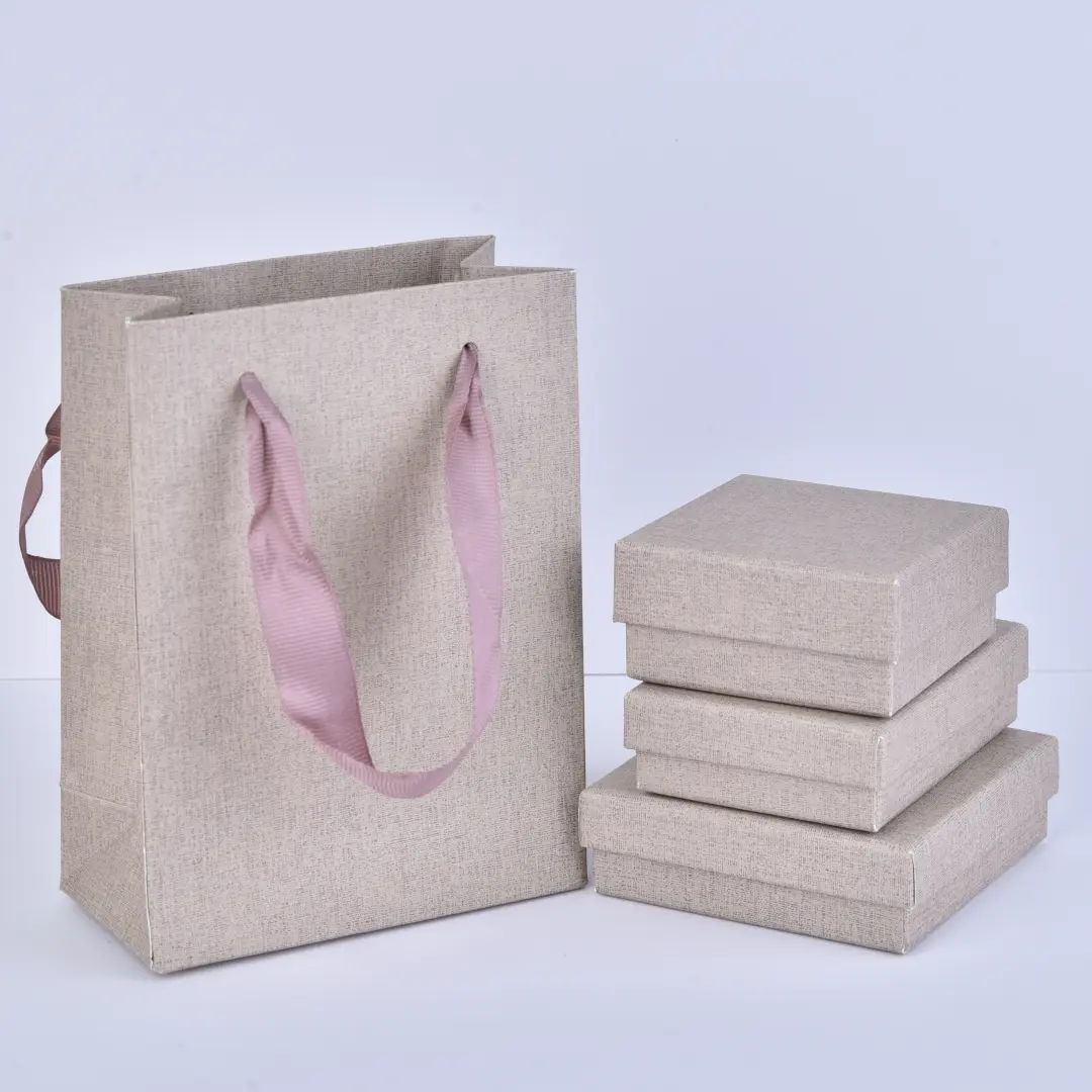 Brown Jewelry Gift Boxes With Lids - 7*9*3cm Specialty Paper, Brown Gift Boxes Bulk - 3