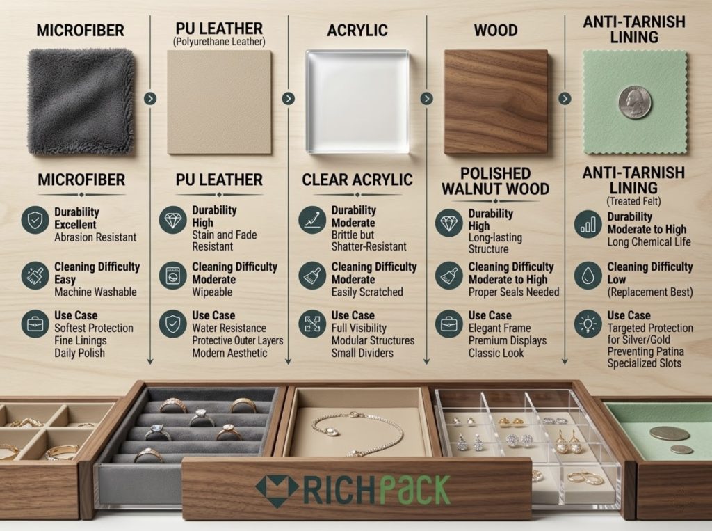 How to Choose the Best Stackable Jewelry Trays for Drawers - Anti Tarnish Layers Matter for Silver and Plated Jewelry