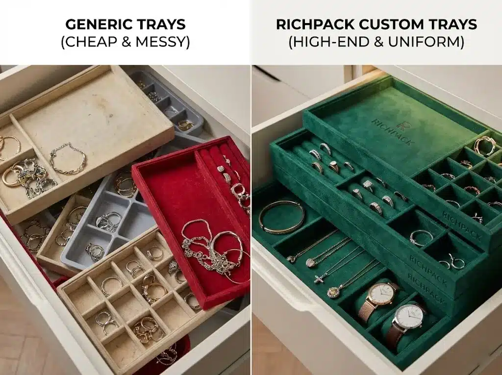 How to Choose the Best Stackable Jewelry Trays for Drawers - Brand Consistency