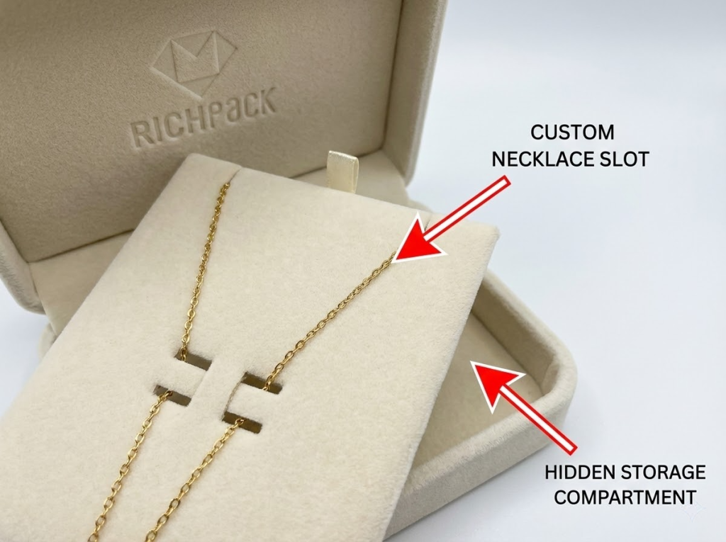How to Create the Perfect Custom Necklace Packaging Box? - Custom Inserts
