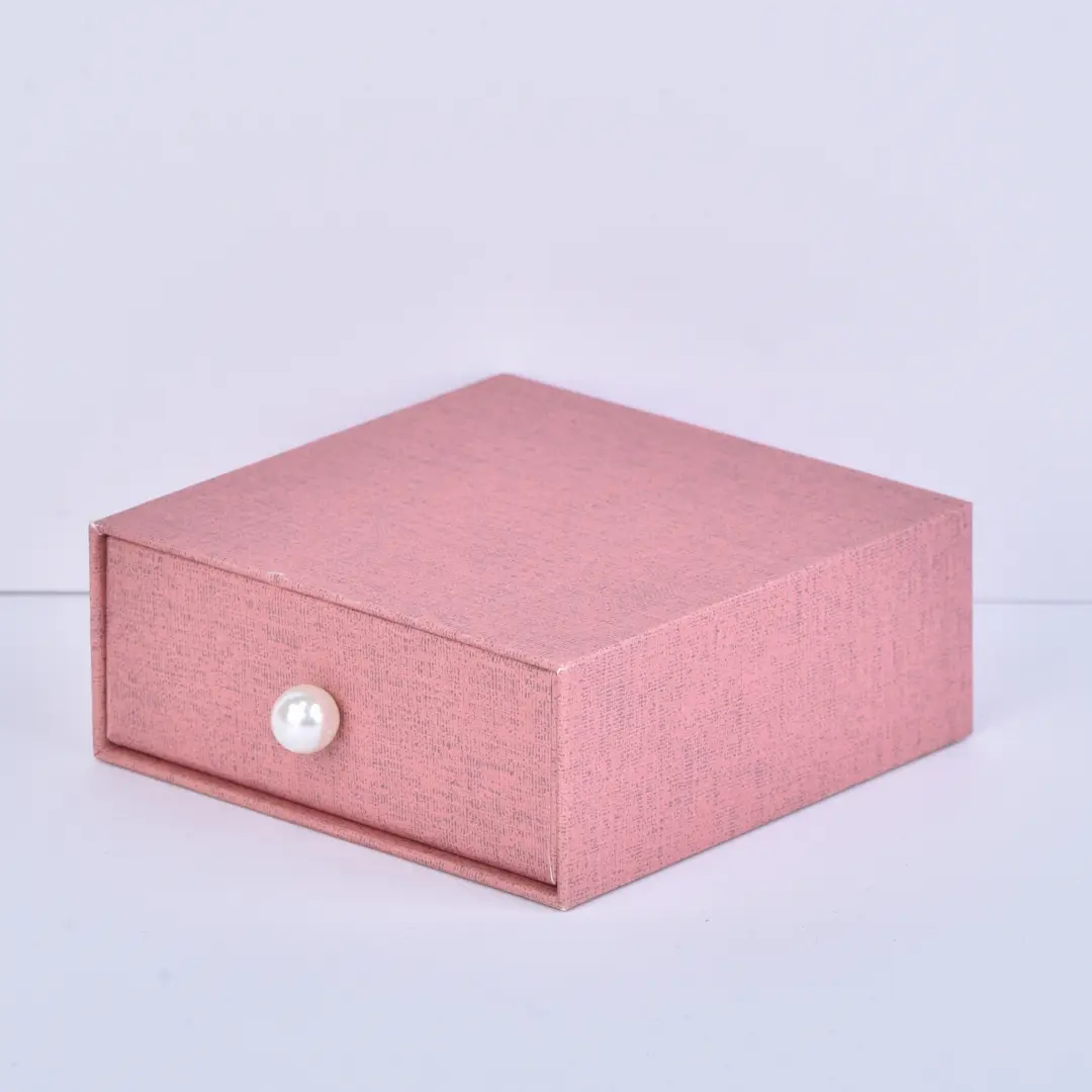 Pink Drawer Jewelry Gift Boxes - Wedding & Anniversary | 9x9cm | Richpack - DSC 2697