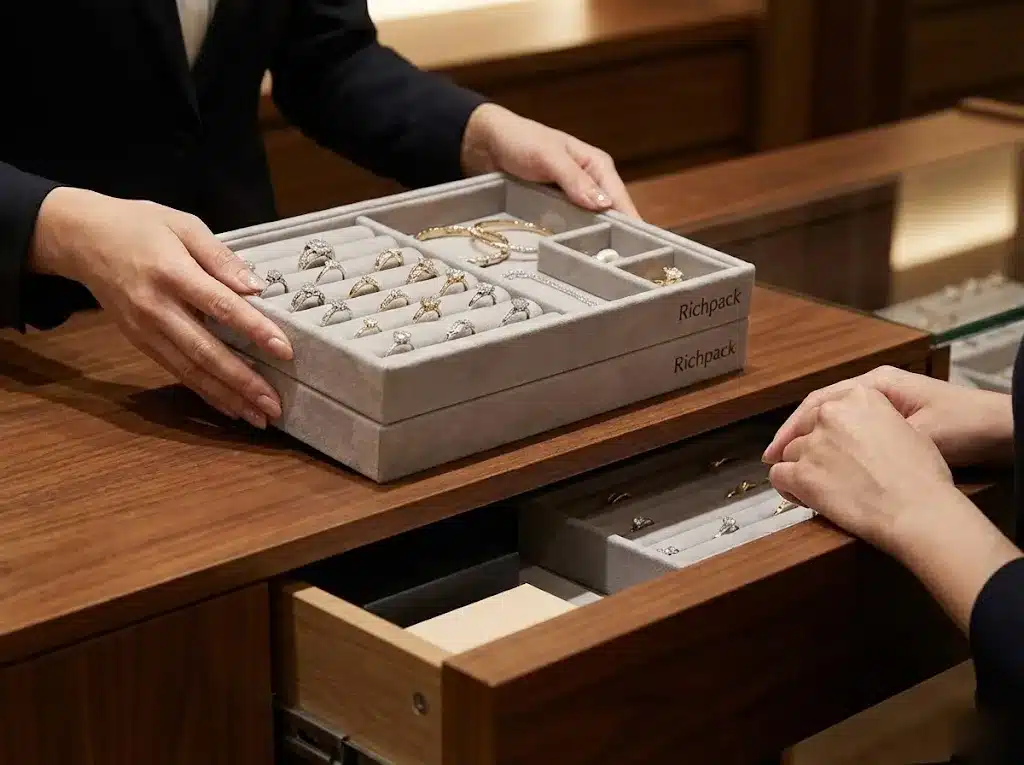 How to Choose the Best Stackable Jewelry Trays for Drawers - Front of House