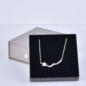 Grå papirskuffeæske (9x9x3.5 cm) | Specialfremstillet smykkegaveæske | Richpack engros - Grå papirskuffeæske (3)