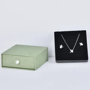 Small Green Paper Bags 12x16x6cm - Richpack | Green Cardboard Gift Bag Wholesale - Green Drawer gift Box6