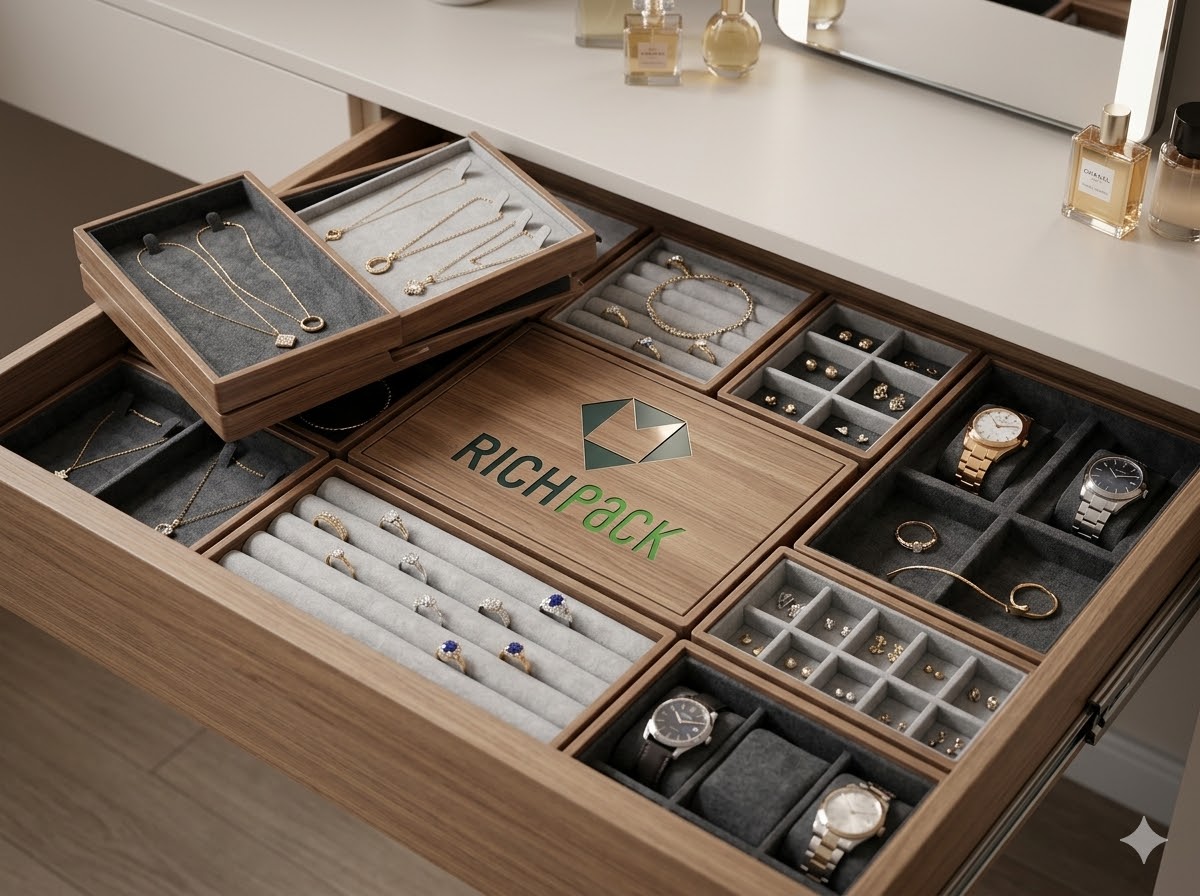 How to Choose the Best Stackable Jewelry Trays for Drawers - How to Choose the Best Stackable Jewelry Trays for Drawers 1