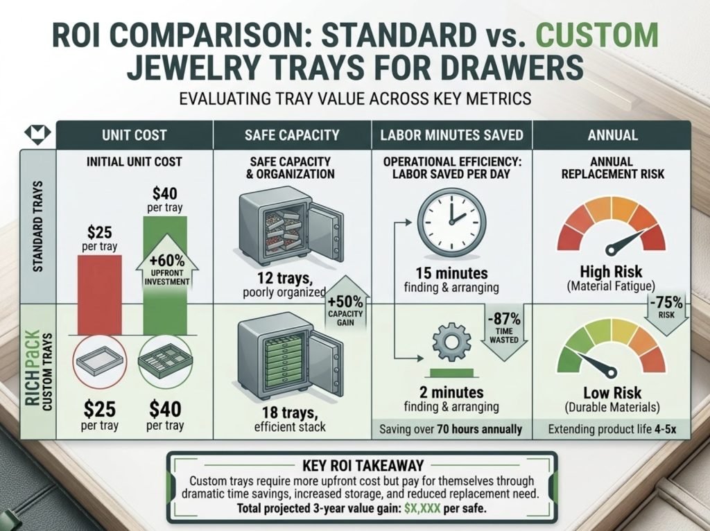 How to Choose the Best Stackable Jewelry Trays for Drawers - Landed Cost Matters More Than Unit Price