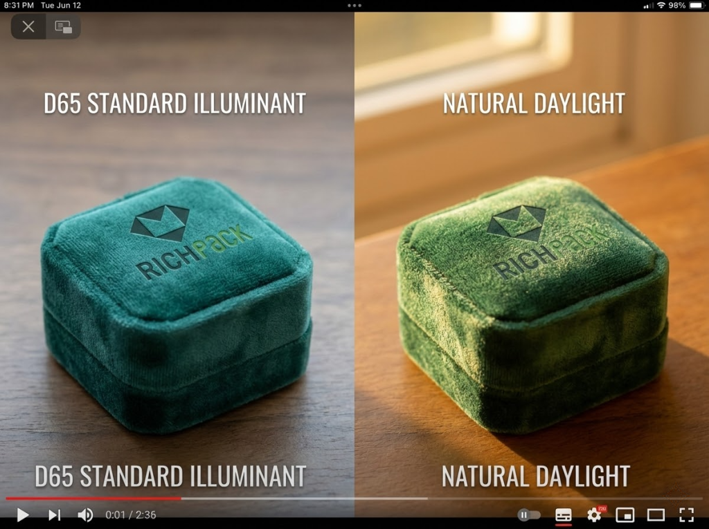 How to Choose the Perfect Vintage Velvet Ring Box for Your Business - Luster and Color Depth