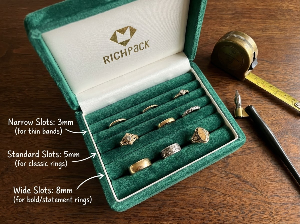 How to Choose the Perfect Vintage Velvet Ring Box for Your Business - Multiple Slots