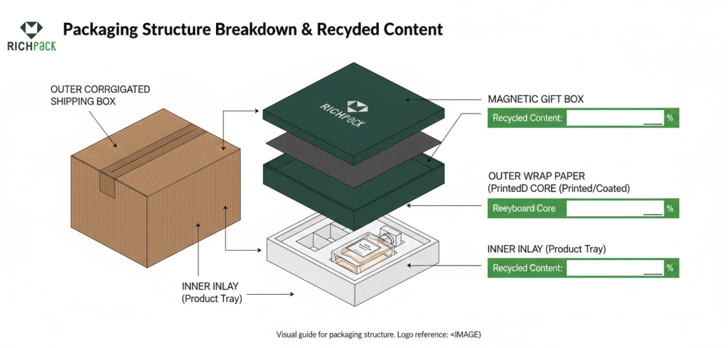 Which Is Better in 2026 Custom Magnetic Gift Boxes or Cardboard Boxes - Recycled Content Must State Percent and Location