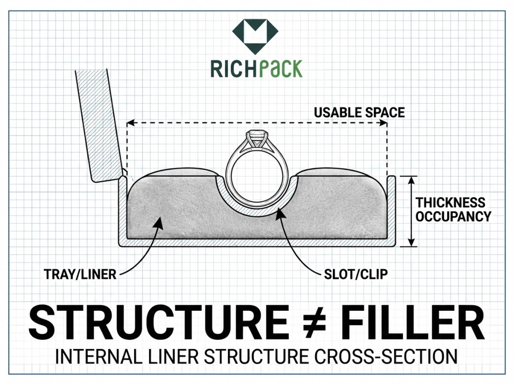 Need to Choose Velvet vs Foam Jewelry Box Inserts for Retail - The Role of Inserts in Jewelry Packaging 1