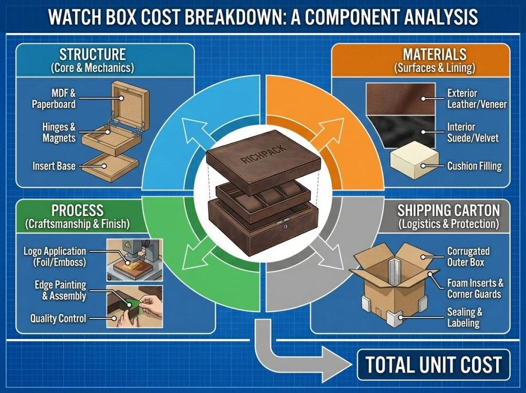 How to Create Iconic Custom Watch Box Packaging Designs - Understanding MOQ and Pricing