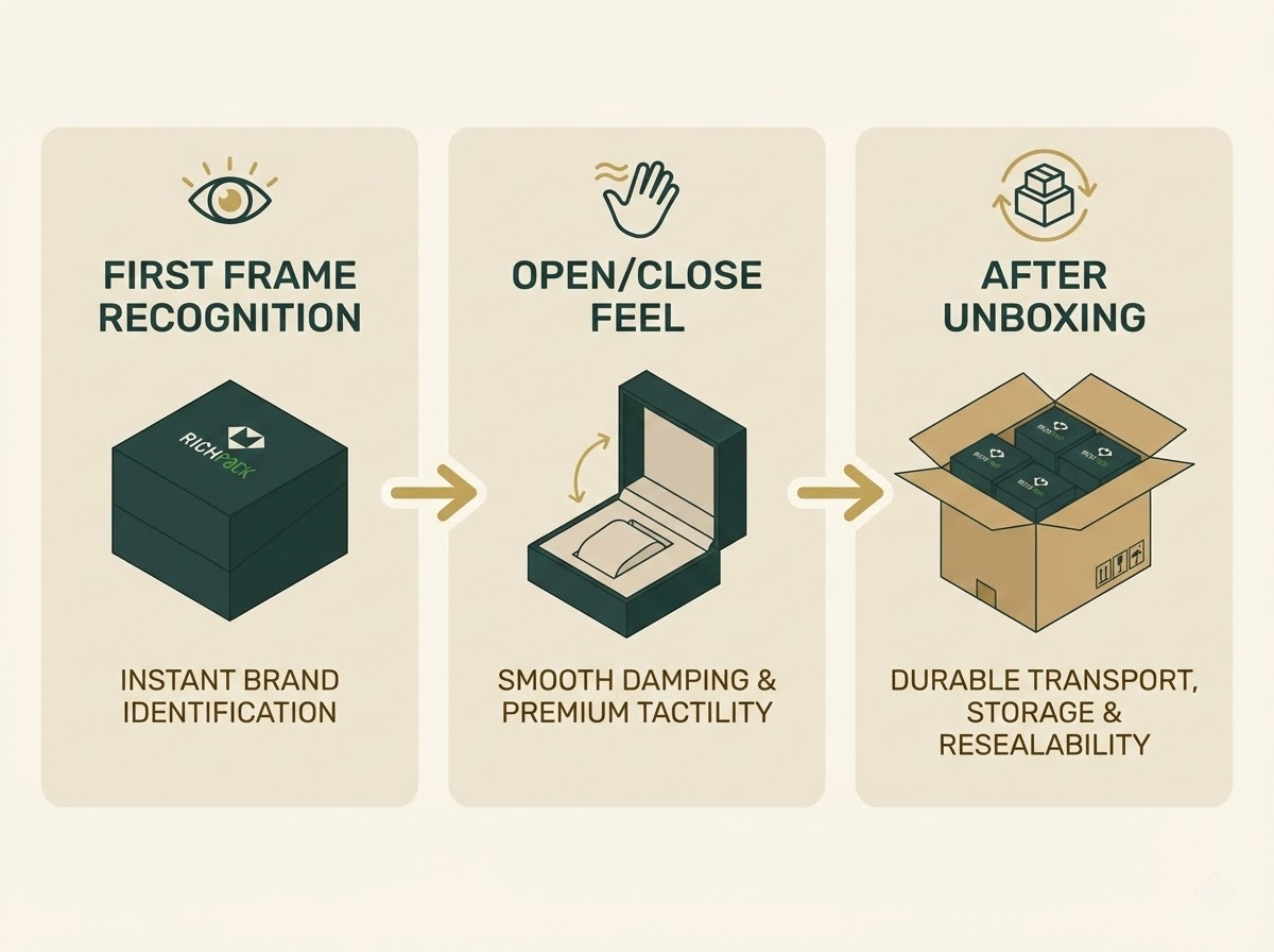 How to Create Iconic Custom Watch Box Packaging Designs - RichPack