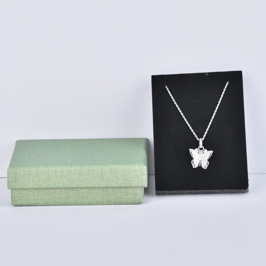 Green Gift Box With Lid - Jewelry Packaging | Specialty Paper In Stock - green box with lid (6)