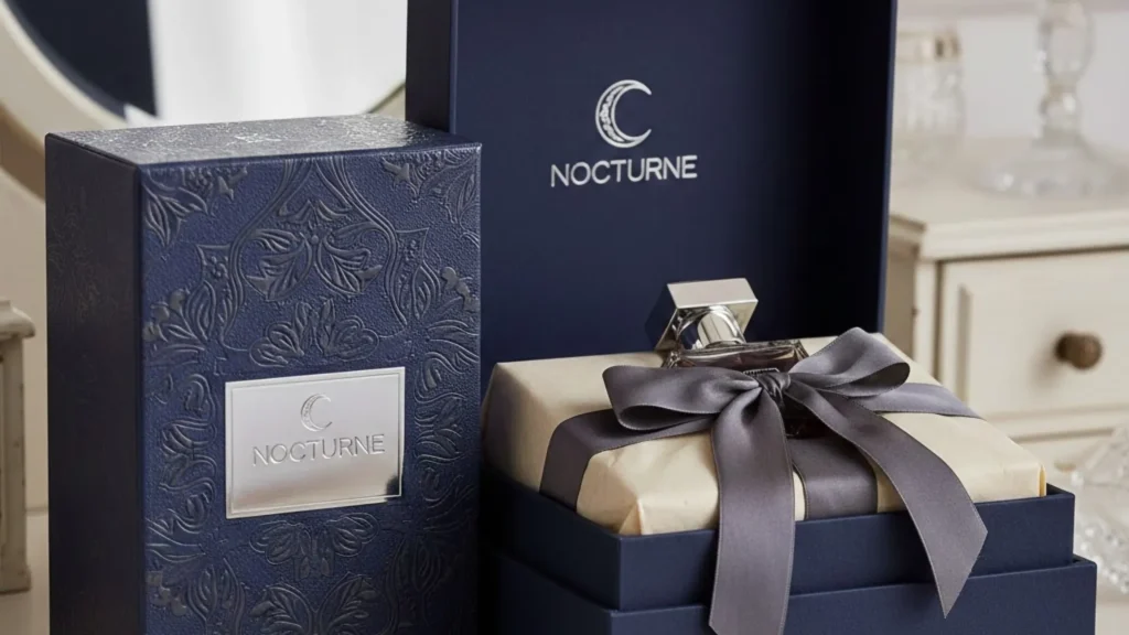 luxury nocturne perfume gift box