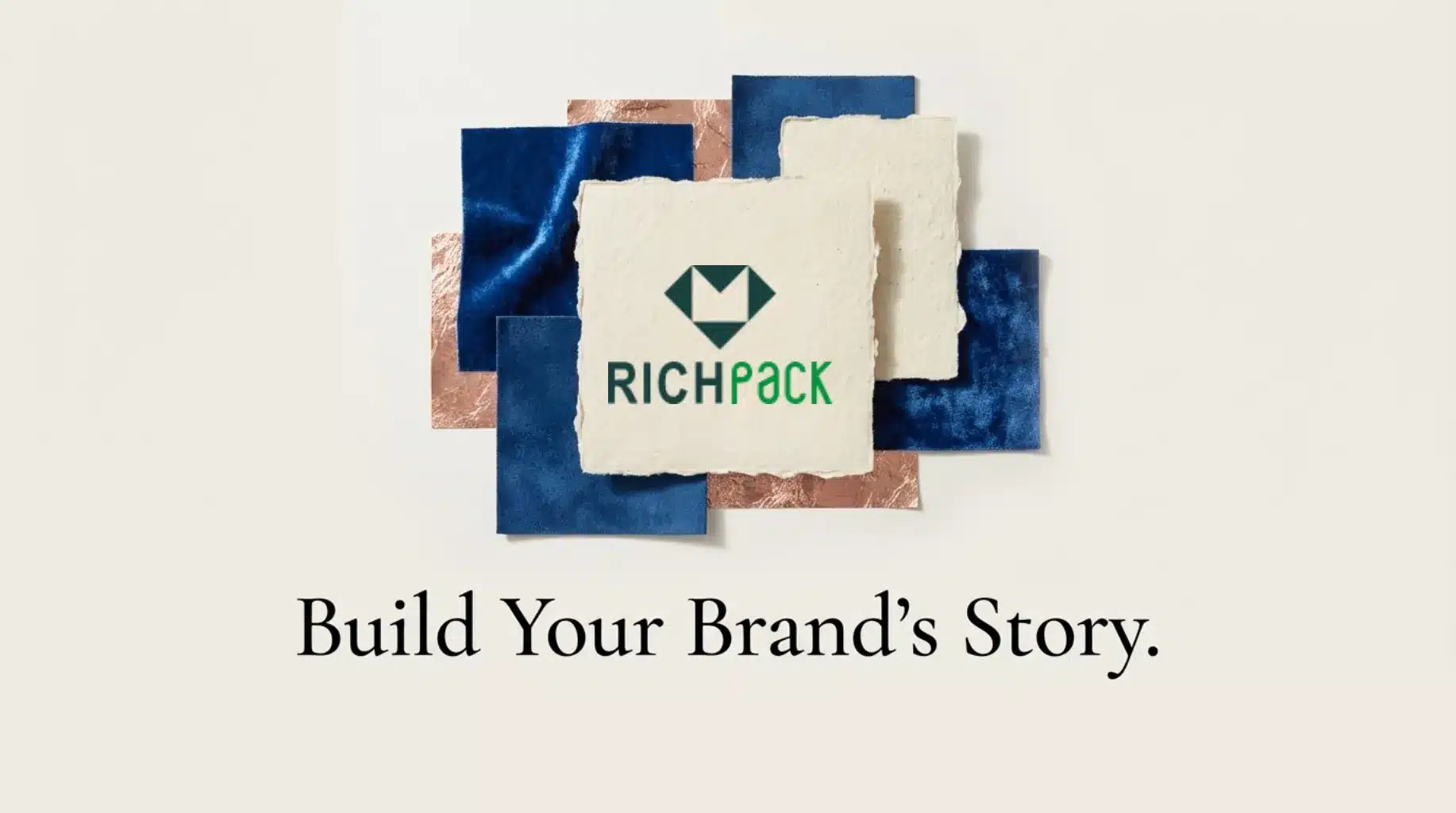 richpack jewelry packaging brand material swatches
