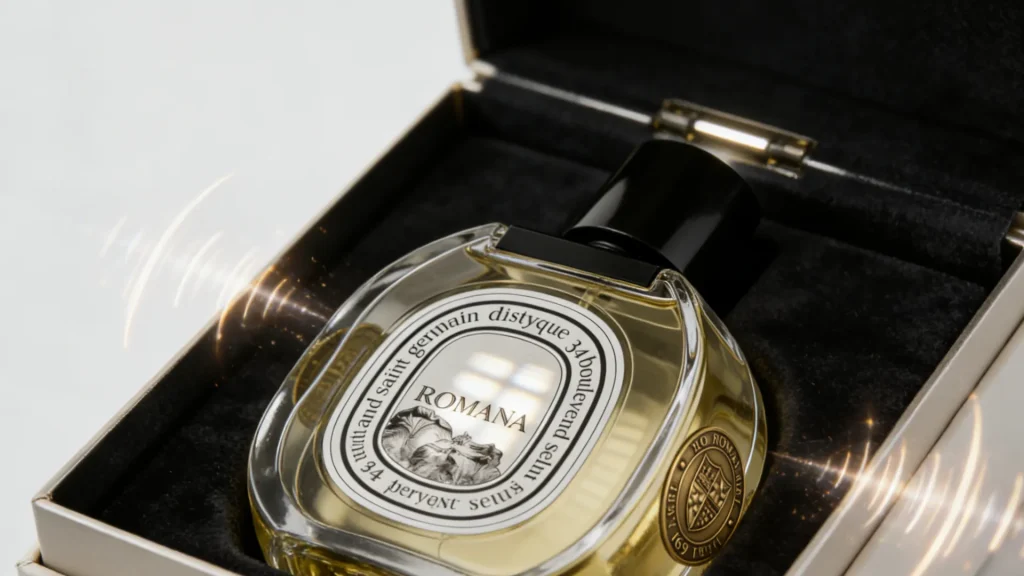 romana perfume luxury hinged case