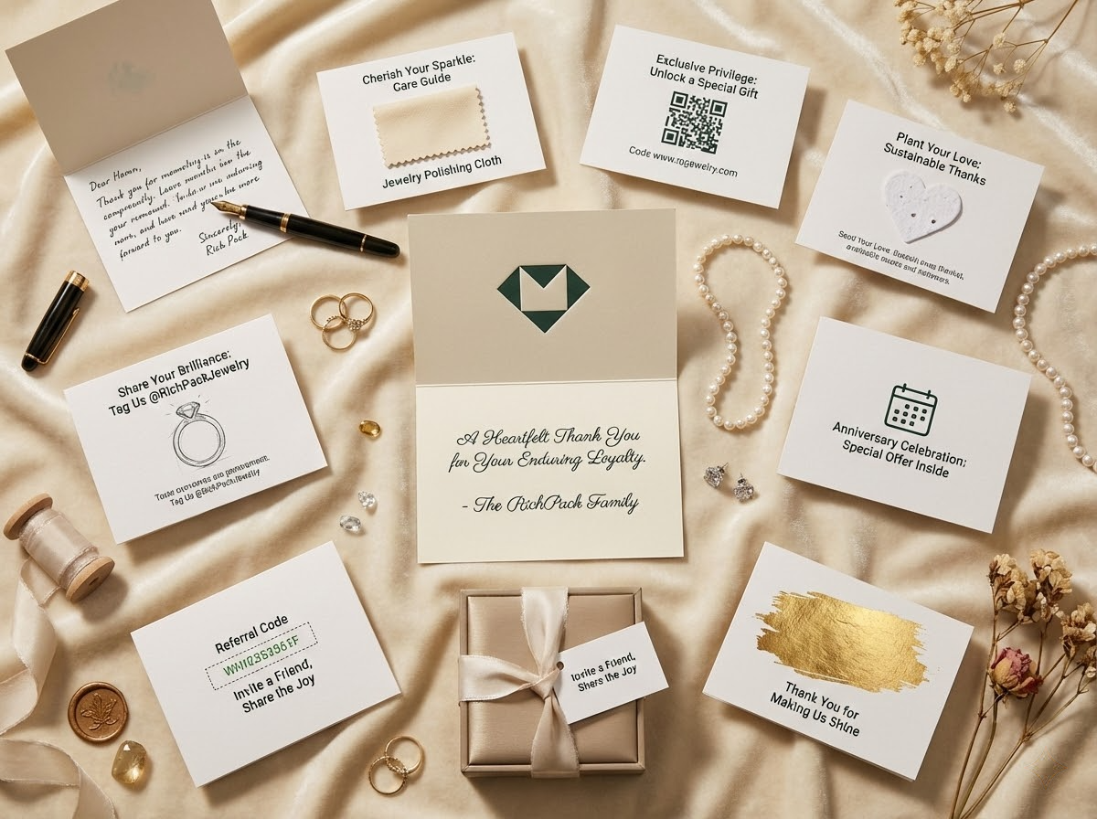 Takı Markasına Bağlılığı Artıracak 10 Teşekkür Kartı Fikri - Takı Markasına Bağlılığı Artıracak 10 Teşekkür Kartı Fikri