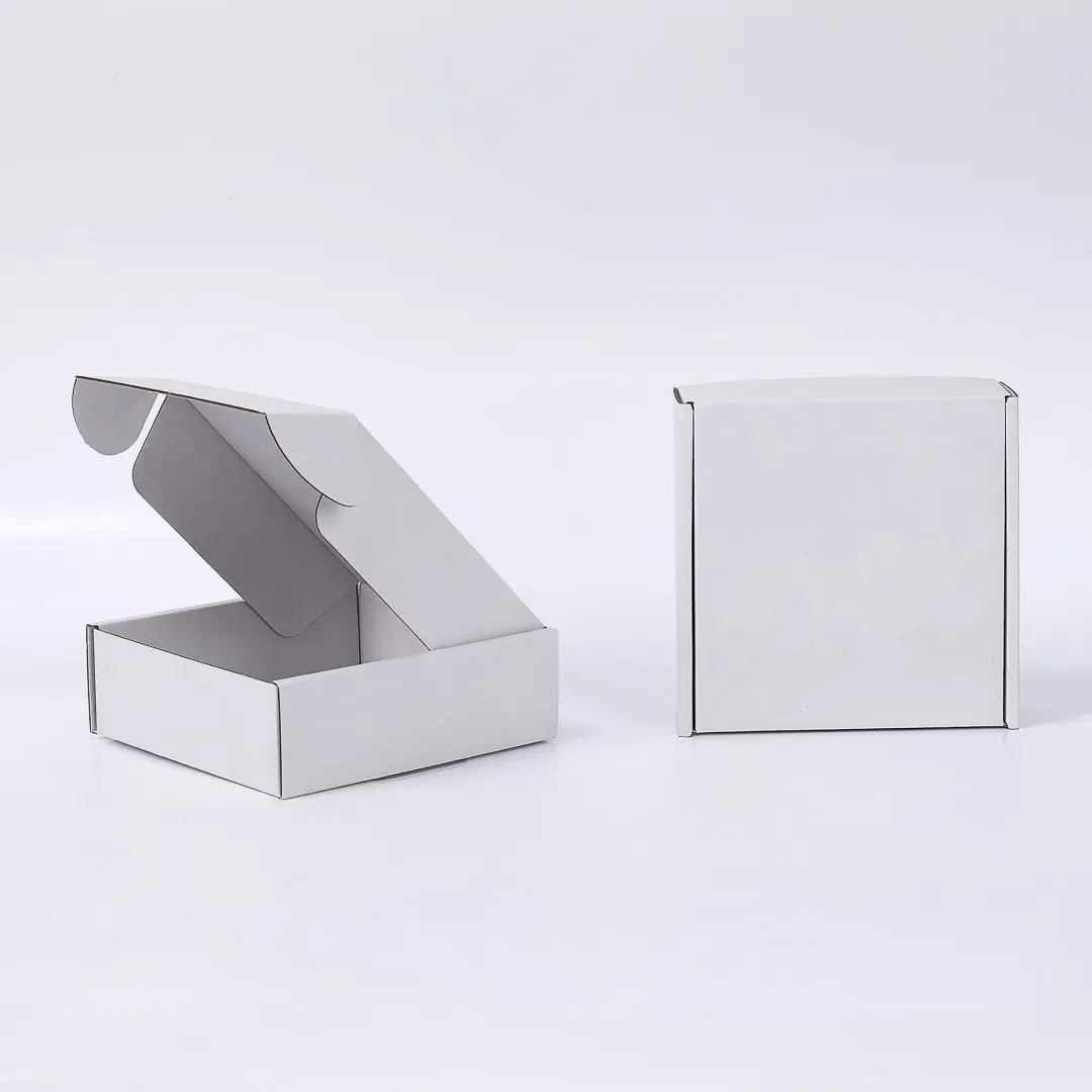 White Corrugated Boxes in Stock - Blank White Shipping Boxes & White Cardboard Shipping Boxes - Airplane box1