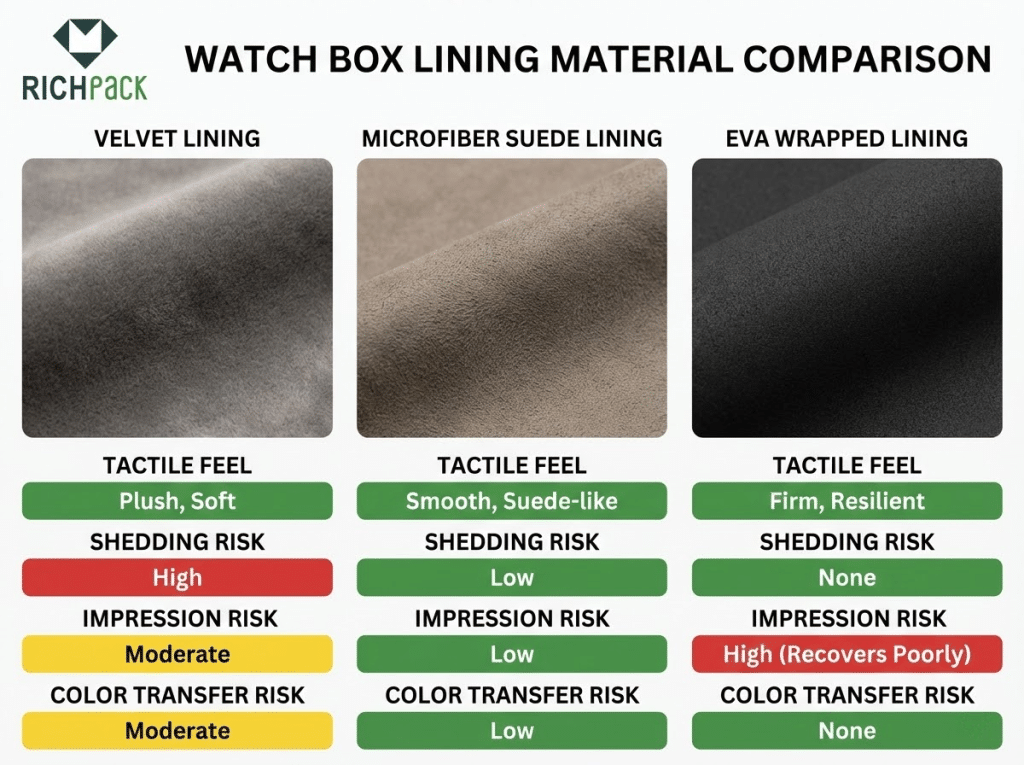 How to Create Custom Best Watch Jewelry Boxes for Men for Brands - Anti Scratch Lining Materials for Watch Boxes