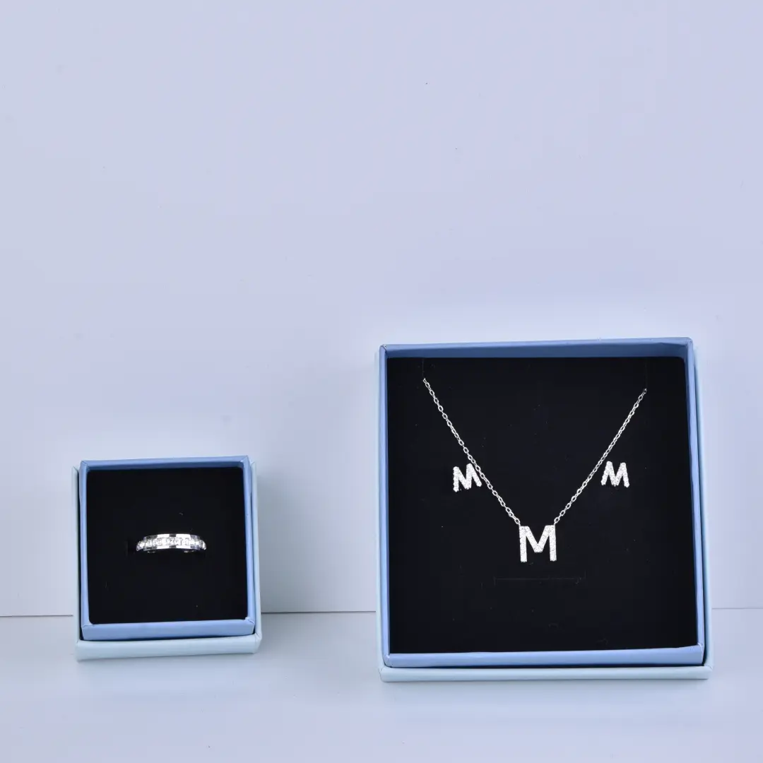 Light Blue Paper Bag - 12x16x6cm Blue Empty Gift Bag & Blue Gift Bags Bulk Wholesale - Baby Blue Small Jewelry Gift Boxes with Lid1