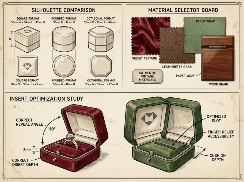 The Future of Vintage Ring Boxes in Luxury Jewelry Packaging - Branding Details That Do Not Ruin the Vintage Look