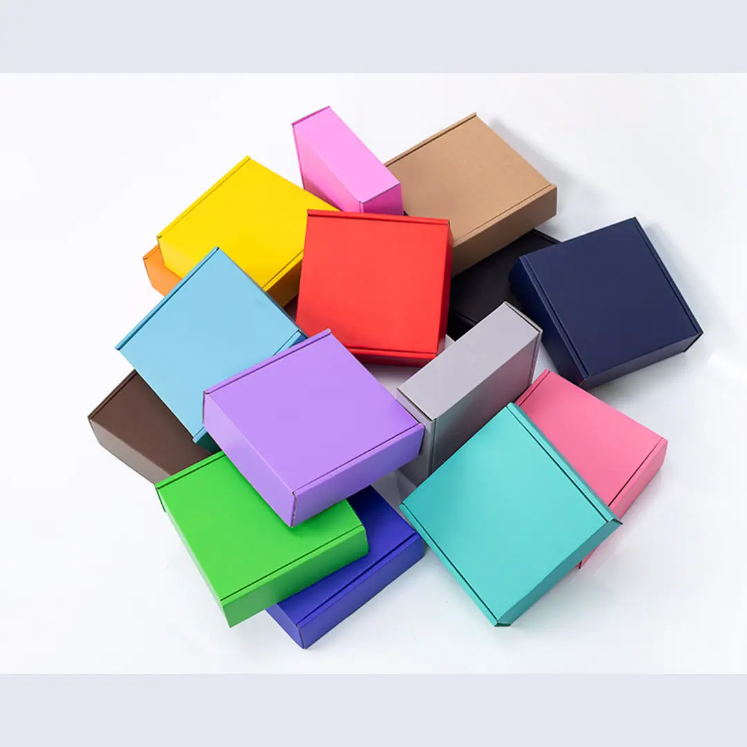 Dark Blue Cardboard Boxes - Blue Linen Corrugated Mailer Boxes | Shipping Boxes Recyclable - Dark Blue Cardboard Box4