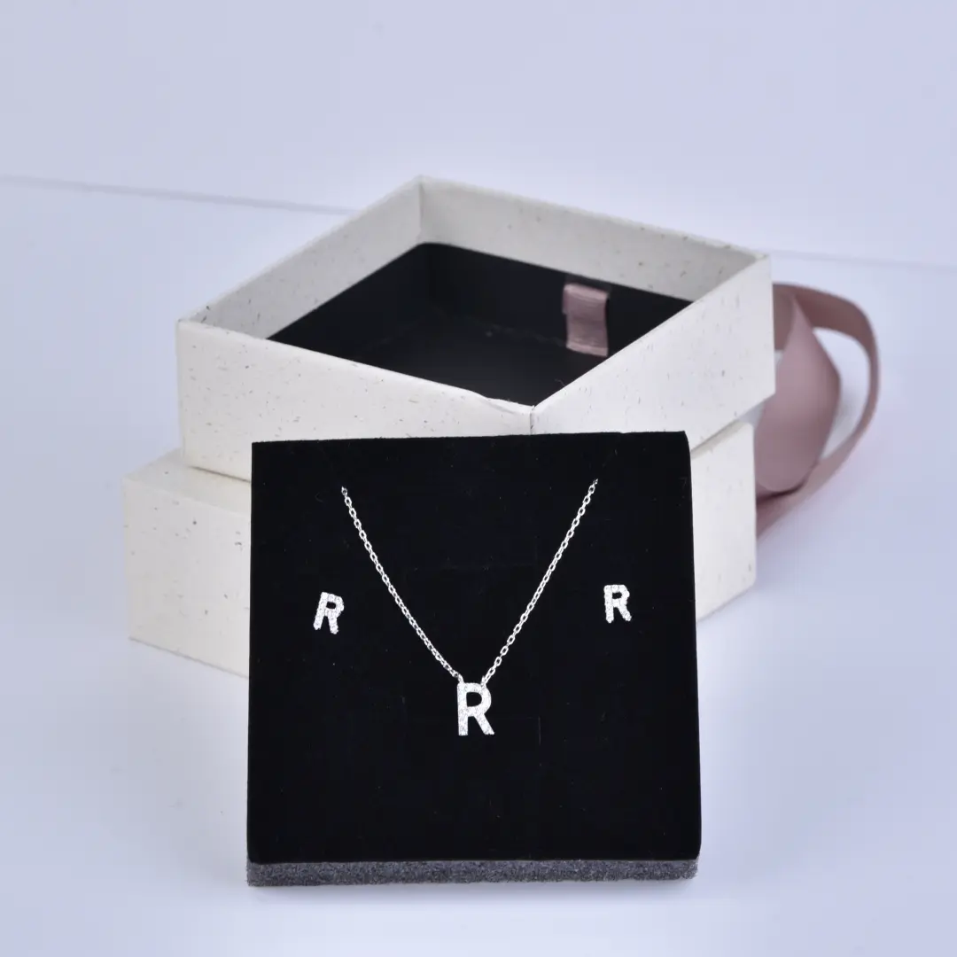 Eco Friendly Custom Paper Jewelry Box - 9x9x3.5cm Paper Pull-Out Drawer Jewelry Gift Box with Handle - Eco Friendly Custom Paper Jewelry box6