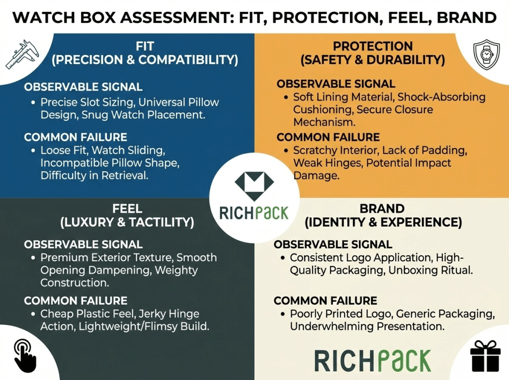 How to Create Custom Best Watch Jewelry Boxes for Men for Brands - Fit Protection Feel Brand