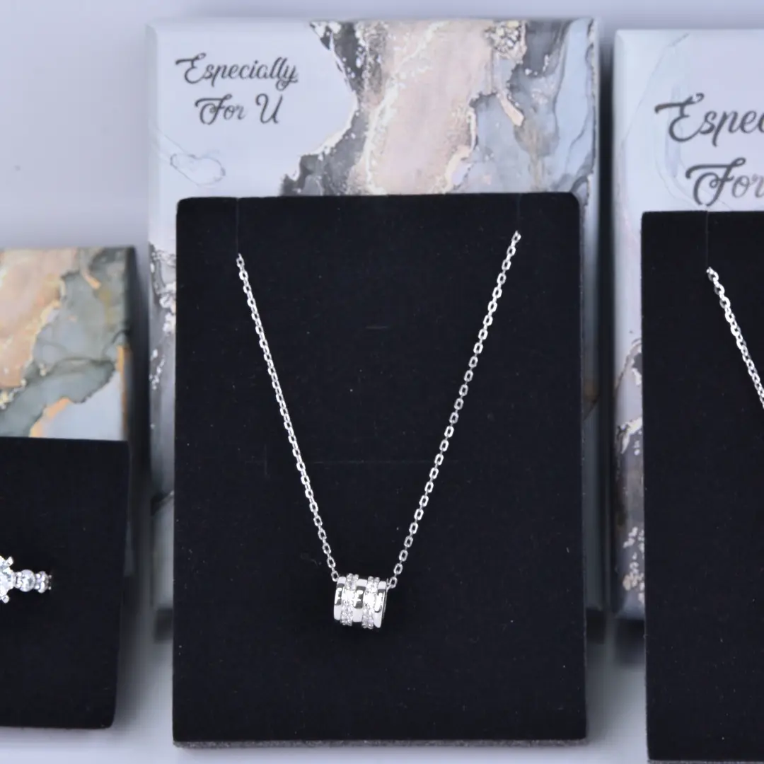 Gilded Marble Gift Box - 9x9x3cm Luxury Black and Gold Gift Box with Lids | Jewelry Box Wholesale - Gilded Marble Gift Box4