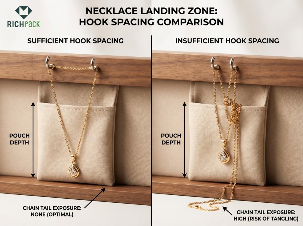 Guide to Purchasing the Best Jewelry Boxes for Necklaces - Hook and Pouch Necklace Holder Box