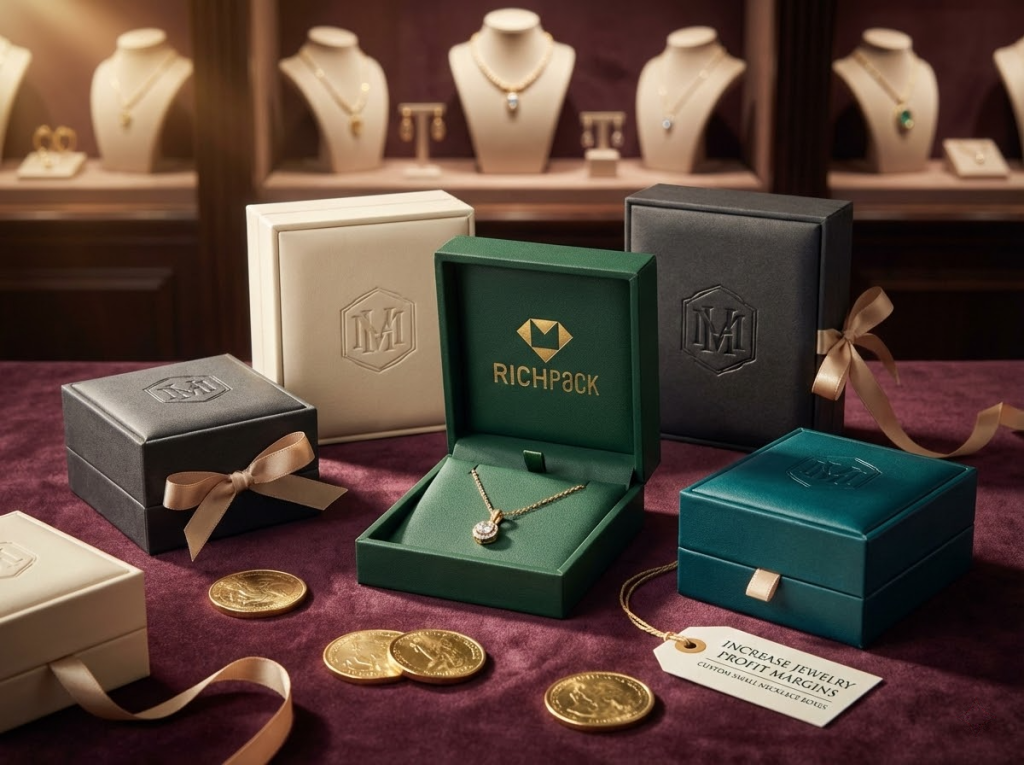 How Custom Small Necklace Boxes Increase Jewelry Profit Margins - How Custom Small Necklace Boxes Increase Jewelry Profit Margins
