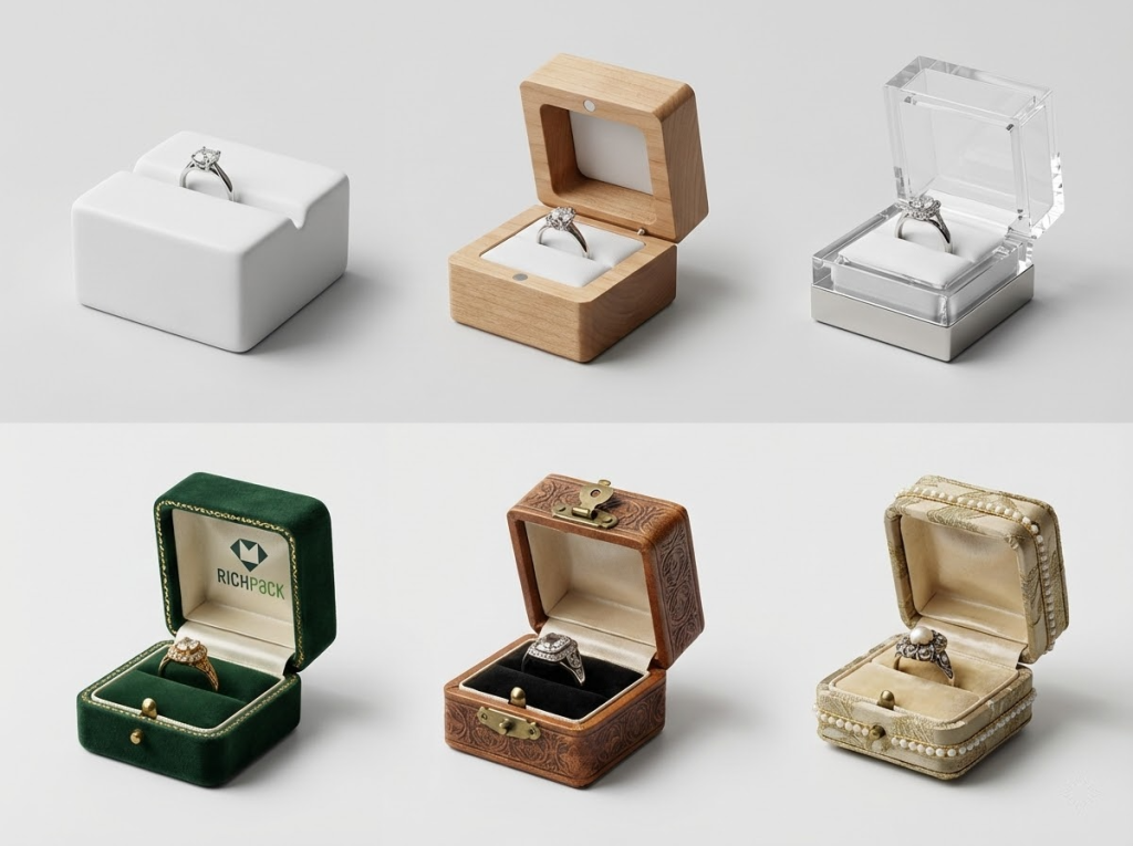 The Future of Vintage Ring Boxes in Luxury Jewelry Packaging - Market Analysis Comparing Modern Versus Vintage Ring Box Packaging