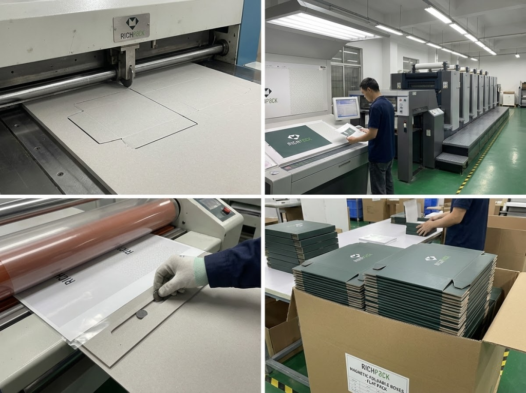 The Ultimate Guide to Magnetic Foldable Gift Boxes - Production Process and Quality Standards