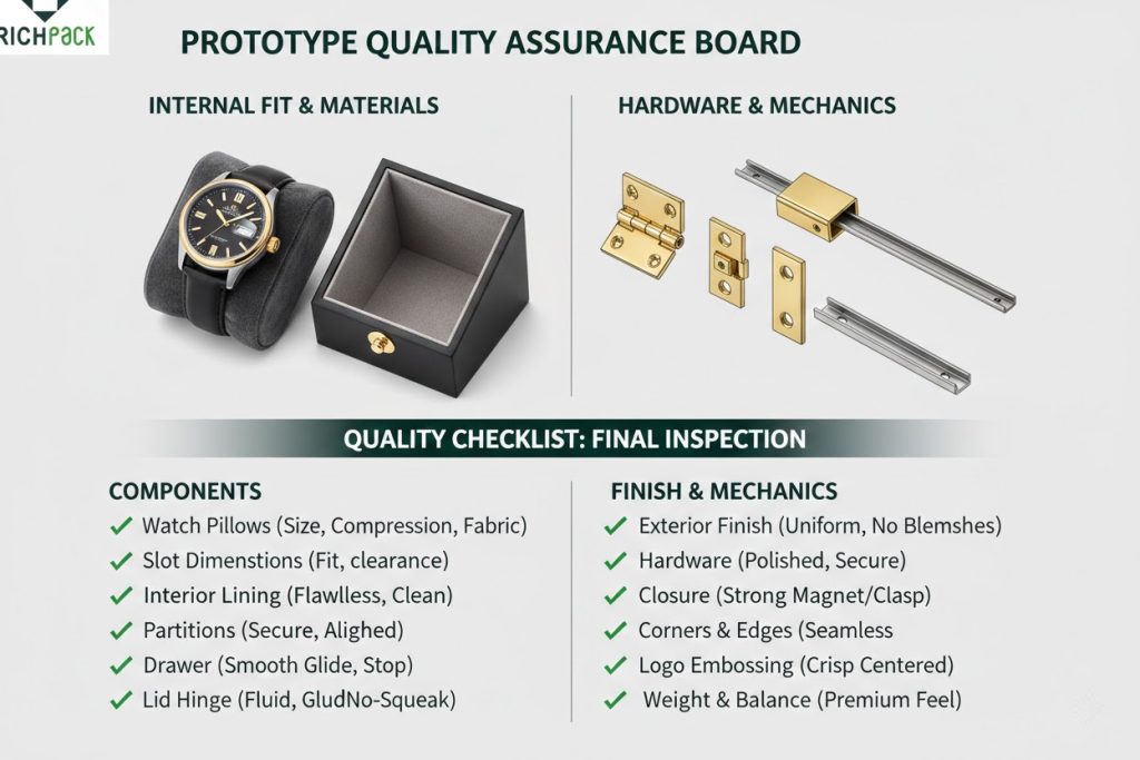 How to Create Custom Best Watch Jewelry Boxes for Men for Brands - Prototype and Refine the Unboxing Experience