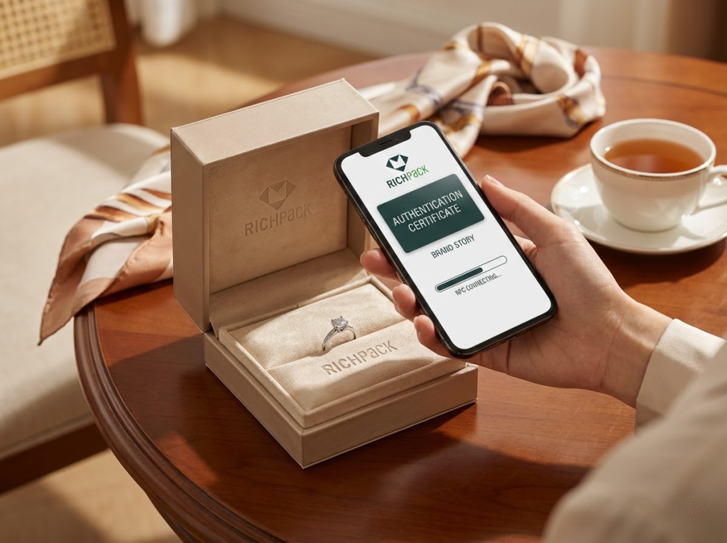 Why Custom Jewelry Box Inserts Are Key to Luxury Branding - Smart Packaging Integration