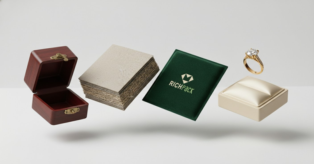 The Future of Vintage Ring Boxes in Luxury Jewelry Packaging - Texture Layering and Multi Material Construction