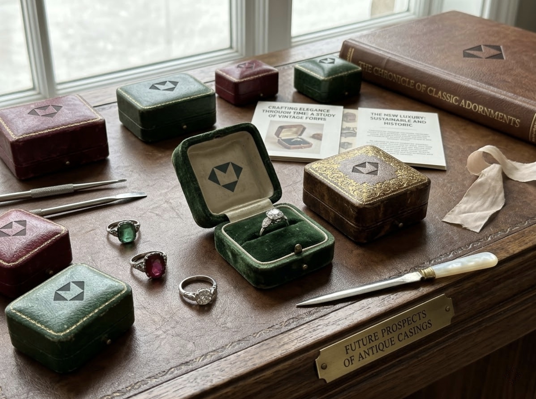 The Future of Vintage Ring Boxes in Luxury Jewelry Packaging - The Future of Vintage Ring Boxes in Luxury Jewelry Packaging 1