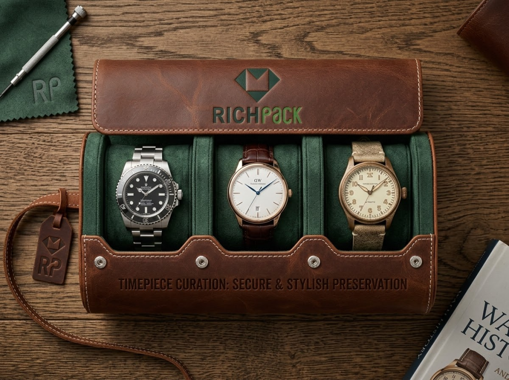 Wrist Watch Display Box: How to Store and Protect Your Timepiece - Travel Watch Cases and Rolls