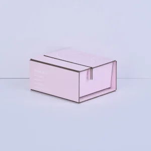 Two-Piece Folding Jewelry Box - Pink 9.5x10.5x4.4cm Folding Jewelry Box & Two-Piece Folding Box - Two Piece Folding Jewelry Box4