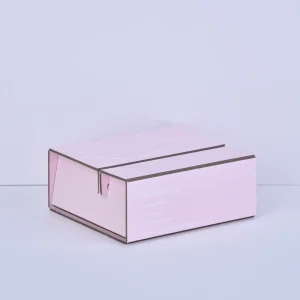 Two-Piece Folding Jewelry Box - Pink 9.5x10.5x4.4cm Folding Jewelry Box & Two-Piece Folding Box - Two Piece Folding Jewelry Box7