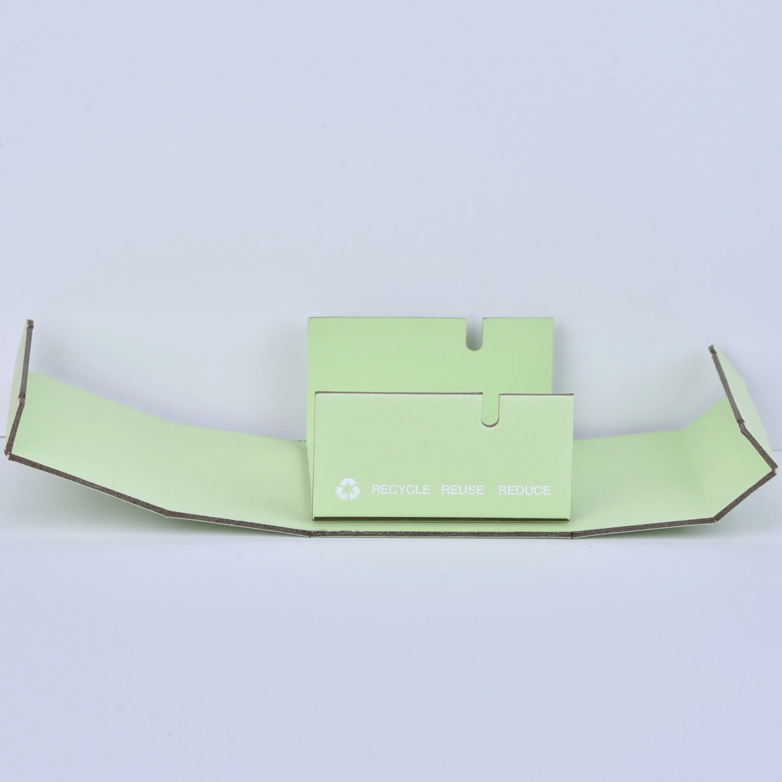 Two-Piece Folding Jewelry Packaging Box Green - Foldable Multi-color Jewelry Box Wholesale (9.5x10.5x4.4cm) - Two Piece Folding Jewelry Packaging Box4