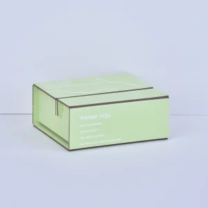 Two-Piece Folding Jewelry Packaging Box Green - Foldable Multi-color Jewelry Box Wholesale (9.5x10.5x4.4cm) - Two Piece Folding Jewelry Packaging Box5