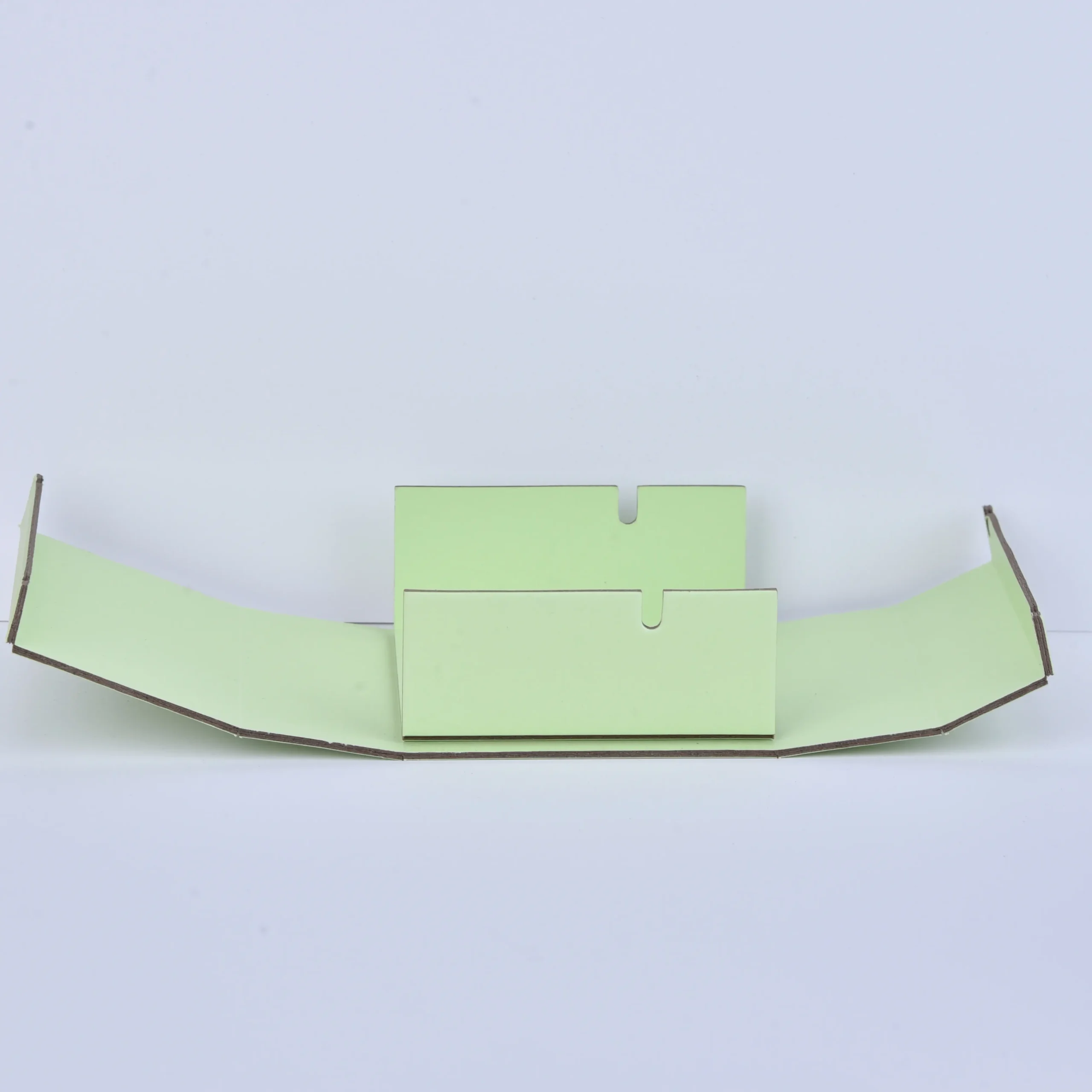 Two-Piece Folding Jewelry Packaging Box Green - Foldable Multi-color Jewelry Box Wholesale (9.5x10.5x4.4cm) - Two Piece Folding Jewelry Packaging Box6