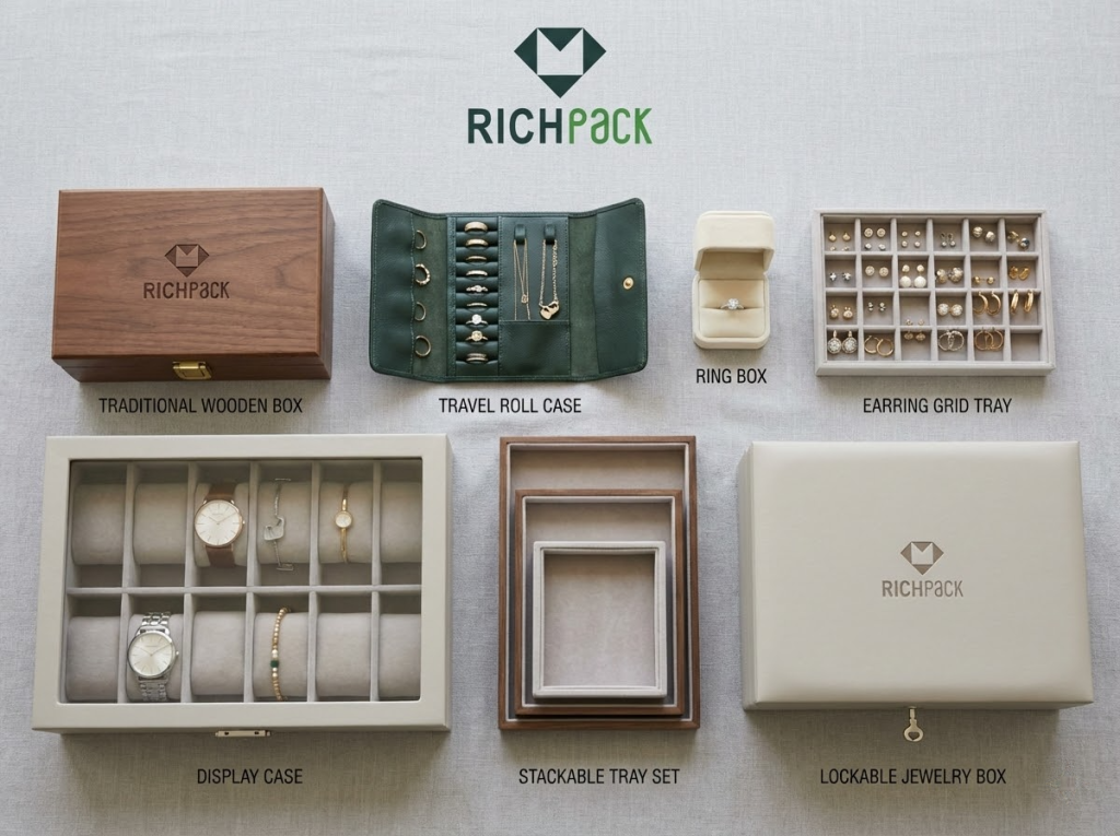 How to Choose the Perfect Jewelry Box for Women - Types of Women's Jewelry Boxes and What Each One Does Best